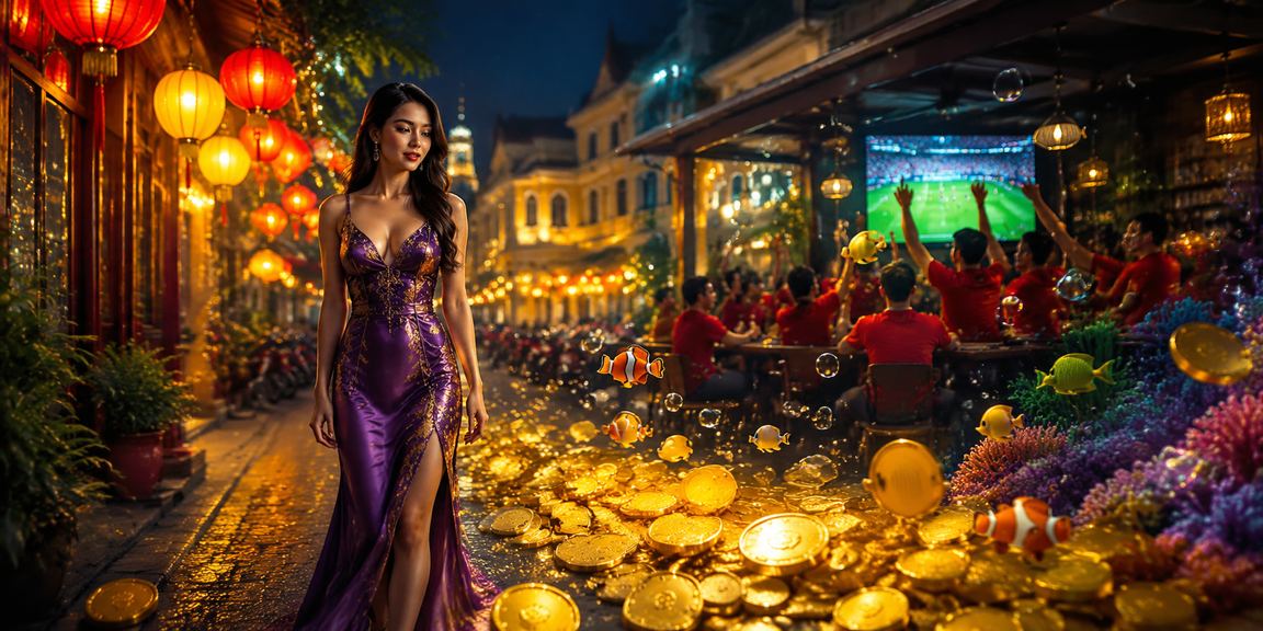 Không khí chợ đêm Hà Nội sôi động kết hợp với casino trực tuyến và cá cược thể thao