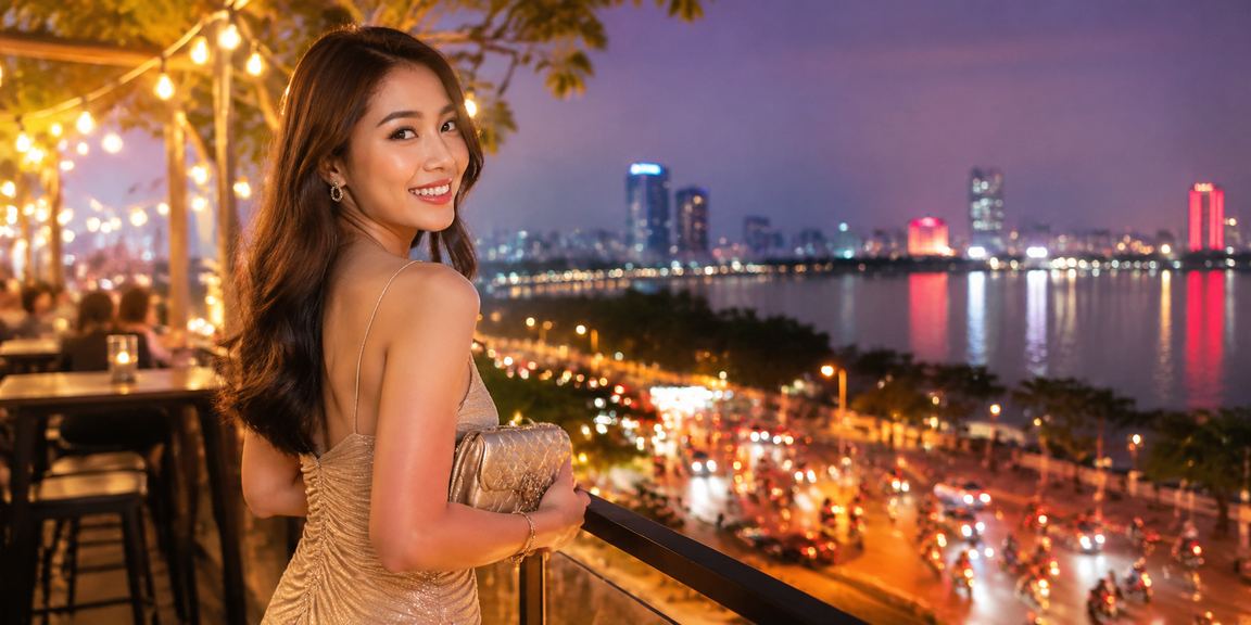 Người dùng đặt cược bóng đá và xem trận đấu tại chợ đêm Hà Nội