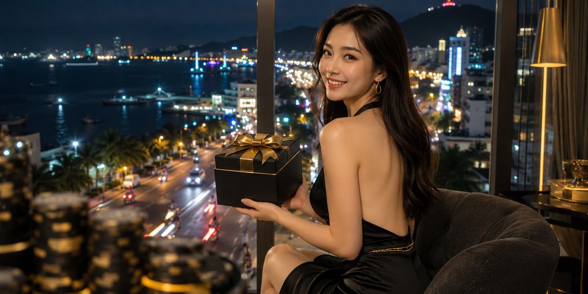 Không khí casino neon và ưu đãi cá cược buổi tối tại Vũng Tàu